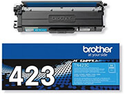 gnisio brother toner cyan hc me oem tn 423c photo