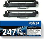 brother tn247bk multipack toner 2pcs me oem tn247bk twin photo