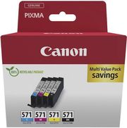 canon melani inkjet cli 571 cmyk multipack me oem 0386c008 photo