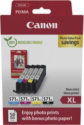 canon melani inkjet cli 571xl multipack cmyk me oem 0332c006 photo