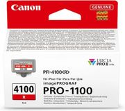 canon melani inkjet pfi4100r red me oem 6785c001 photo