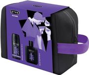 set doroy str8 aroma game 100mlaposmitiko spray150ml men bag photo