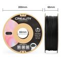 crealitycr pla matte black 3d printer filament 1 kg spool175mm 3301010297 extra photo 3