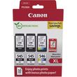 canon melani inkjet pg 545xlx2 cl 546xl ph value pack me oem 8286b015 photo