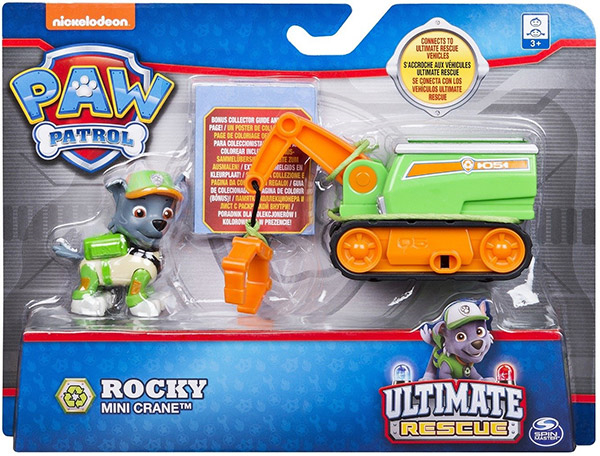 Paw patrol best sale rocky mini crane