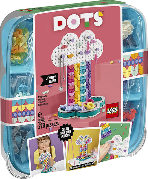 lego dots jewelry stand