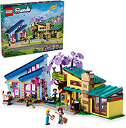 lego friends 42620 olly and paisley s family houses photo
