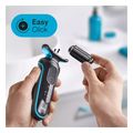 xyristiki mixani braun series 5 51 m1000s foil shaver black blue extra photo 5