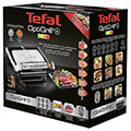 tostiera grill 2000w tefal optigrill gc712d34 inox extra photo 3