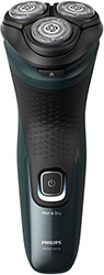 philips x3052 00 men s shaver rotation shaver trimmer black green photo