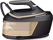 philips psg6064 80 steam ironing station 2400 w 18 l steamglide advanced black gold photo