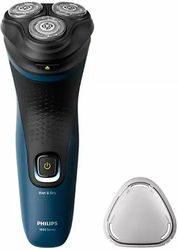 xyristiki mixani philips s1151 00 men s shaver rotation shaver trimmer black blue photo