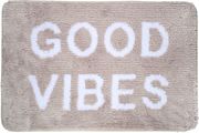 estia tapeto mpanioy good vibes 40x60cm 100 mikrones taupe 02 28558 photo