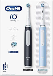 ilektriki odontoboyrtsa oral b io series 3 duo black blue photo