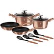 berlinger haus set mageirika skeyi 10 tmx metallic rose gold bh 6142 photo