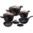 berlinger haus set mageirika skeyi kai ergaleia koyzinas 10 tmx black rose collection bh 8168 photo