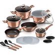 berlinger haus set mageirika skeyi kai ergaleia koyzinas 18 tmx rose gold edition bh 7034 photo