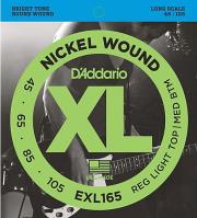 xordes ilektrikoy mpasoy d addario exl165 xl series long scale 45 105 nickel wound photo