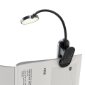 baseus comfort reading mini clip lamp dark grey extra photo 3