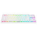razer deathstalker v2 pro tkl white wireless low profile linear red optical switches 50h extra photo 1