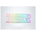 razer deathstalker v2 pro tkl white wireless low profile linear red optical switches 50h extra photo 3
