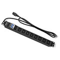 qoltec power strip for rack 19 with cb 1u 10a pdu 8xiec c13 2m extra photo 1