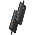 baseus lite series hub 4in1 usb to 4x usb 30 25cm black extra photo 1