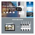 srihome nvs009 8 channels nvr 4 ipc037 bullet 1080p wireless waterproof cameras extra photo 2