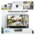 srihome nvs005 4 channels nvr 4 bullet poe 5mp poe065 waterproof cameras extra photo 2