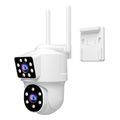 srihome sh063 wireless dual lens ip camera 1080p 1080p wireless waterproof extra photo 3