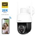 srihome sh041 x20 optical zoom wireless ip camera 5mp color night vision extra photo 1