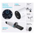 tp link tapo c400s2 smart wire free security camera system 2 camera system extra photo 1