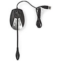 nedis micdu100bk wired microphone usb black grey extra photo 2