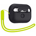 spigen case silicone fit black strap phantom green for airpods pro 2nd gen extra photo 3