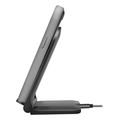 logilink pa0135 smartphone stand with wireless charging function 2 coils 15w black extra photo 2