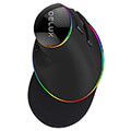 delux m618plus wired vertical mouse 4000dpi rgb extra photo 5