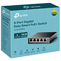 tp link tl sg105mpe smart 5 port 4 gigabit poe 1 gigabit desktop switch extra photo 2