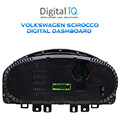 digital iq ddd 736 ic 125 vw scirocco mod 2008 2017 digital dashboard extra photo 1