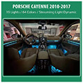 diq ambient porsche cayenne mod2010 2017 ambient light for porsche cayenne mod2010 2017 19 lights extra photo 1