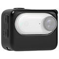 puluz camera charging case silicone case for insta360 go 3 black extra photo 2
