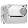 puluz camera charging case silicone case for insta360 go 3 white extra photo 2
