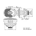 kenwood ixeia 6x9 3 way 105watt rms kfcps6976 extra photo 1