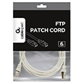 cablexpert ftp cat6 patch cord white 3 m extra photo 1