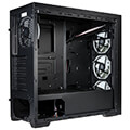 case kolink horizon rgb midi tower tempered glass pc case black extra photo 5