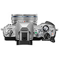 olympus om d e m10 mark iv kit 14 42 pancake zoom silver digital camera extra photo 3