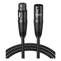 ugreen av130 20708 cable audio xlr m f 1m extra photo 1