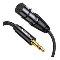 ugreen av182 20763 cable audio xlr to 35mm f m 1m extra photo 1