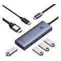 baseus ultra joy series 6 in 1 hdmi 4k 4x usb 30 pd extra photo 2