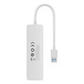 baseus ultrajoy series 4x usb 30 hub lite 15cm moon white extra photo 2