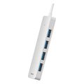 baseus ultrajoy series 4x usb 30 hub lite 15cm moon white extra photo 4